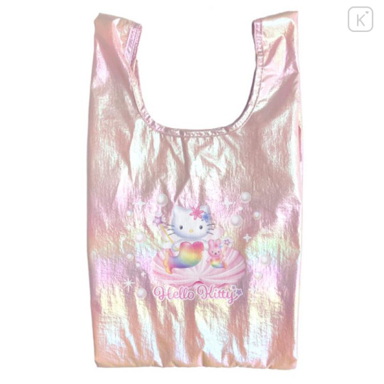Japan Sanrio Aurora Tote Bag - Hello Kitty : Mermaid Pink - 1