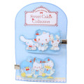 Japan Sanrio Acrylic Clip Set - Sweet Cakes Collection Blue - 1