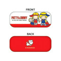 Japan Sanrio Glasses Case - Patty & Jimmy : Tennis Red - 2
