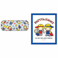 Japan Sanrio Glasses Case - Patty & Jimmy : Tennis Blue - 1