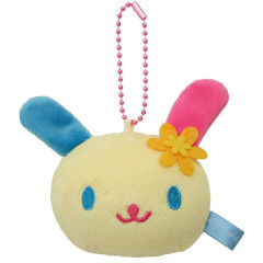 Japan Sanrio Mochimunyu Squishy Mascot Ballchain - Usahana