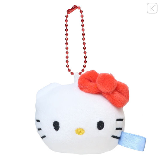 Japan Sanrio Mochimunyu Squishy Mascot Ballchain - Hello Kitty - 1