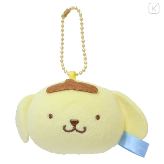 Japan Sanrio Mochimunyu Squishy Mascot Ballchain - Pompompurin - 1