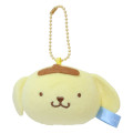 Japan Sanrio Mochimunyu Squishy Mascot Ballchain - Pompompurin - 1