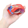 Japan Sanrio Mini Flat Pouch Multi-Case with Carabiner - Patty & Jimmy : Red - 3