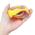 Japan Sanrio Mini Flat Pouch Multi-Case with Carabiner - Characters School Bus - 3