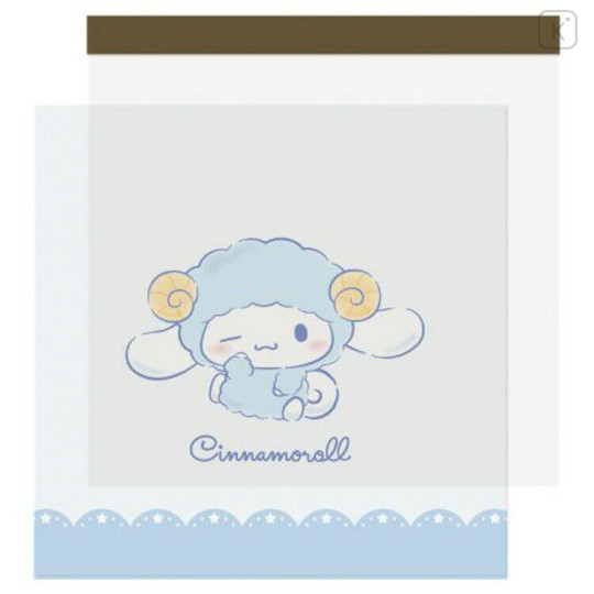 Japan Sanrio Square Memo Pad - Cinnamoroll : Sleepy Sheep - 1