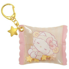 Japan Sanrio Shaka Shaka Keychain - Hello Kitty : Pillow Sleepy Sheep