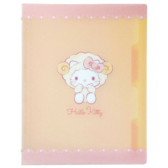 Japan Sanrio B5 26 Hole Binder - Hello Kitty : Sleepy Sheep