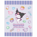 Japan Sanrio B5 26 Hole Binder - Kuromi : Colorful Gummy - 1