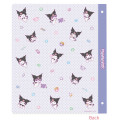 Japan Sanrio B5 26 Hole Binder - Kuromi : Colorful Gummy - 2