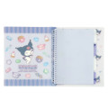 Japan Sanrio B5 26 Hole Binder - Kuromi : Colorful Gummy - 3