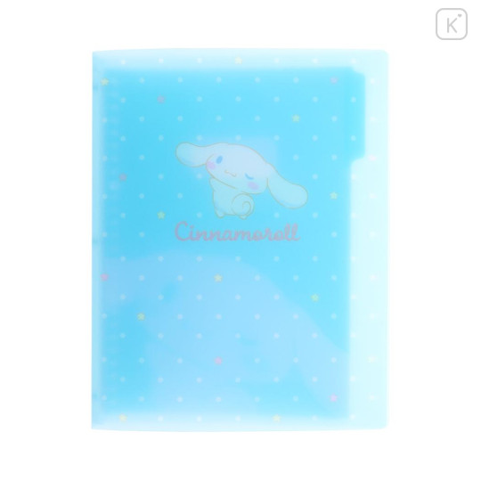 Japan Sanrio B5 26 Hole Binder - Cinnamoroll : Wink Blue - 2