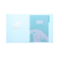 Japan Sanrio B5 26 Hole Binder - Cinnamoroll : Wink Blue - 4