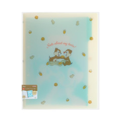 Japan Disney B5 26 Hole Binder - Chip & Dale : Nuts