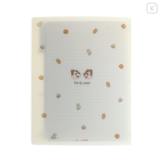 Japan Disney B5 26 Hole Binder - Chip & Dale : Nuts - 3