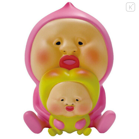 Japan Kobitos Vinyl Piggy Bank - Kakure Momojiri & Sumo Mono Uchi - 1