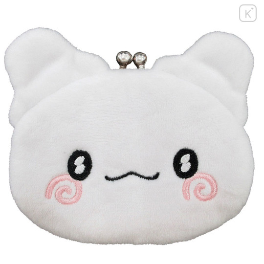Japan Sanrio Mini Gamaguchi Clasp Pouch Coin Purse - Hanamaruobake : Smile - 1