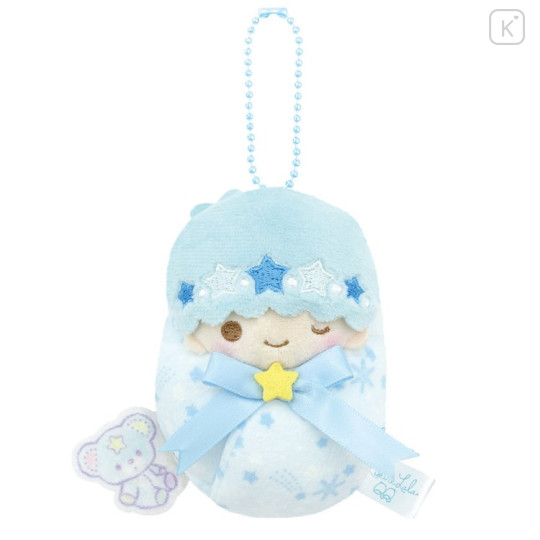 Japan Sanrio Ball Chain Swaddle Mascot - Little Twin Stars : Baby Kiki - 1