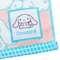Japan Sanrio Jacquard Towel Handkerchief - Cinnamoroll : All Over Pattern Pink - 2