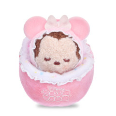 Japan Disney Store Tsum Tsum Plush Keychain - Minnie : Baby Sleep