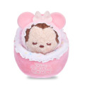 Japan Disney Store Tsum Tsum Plush Keychain - Minnie : Baby Sleep - 1