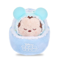 Japan Disney Store Tsum Tsum Plush Keychain - Mickey : Baby Sleep