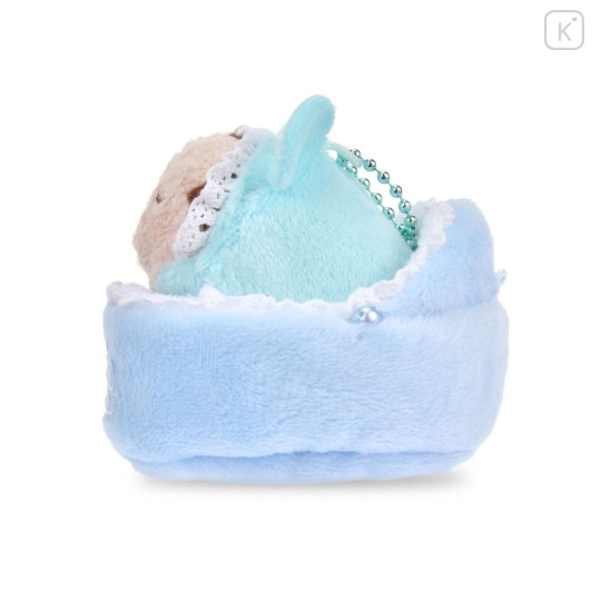 Japan Disney Store Tsum Tsum Plush Keychain - Mickey : Baby Sleep - 3