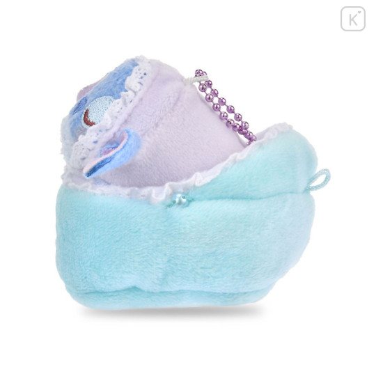 Japan Disney Store Tsum Tsum Plush Keychain - Stitch : Baby Sleep - 3