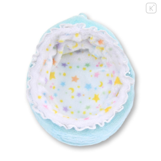 Japan Disney Store Tsum Tsum Plush Keychain - Stitch : Baby Sleep - 6
