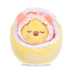 Japan Disney Store Tsum Tsum Plush Keychain - Pooh : Baby Sleep