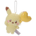 Japan Pokemon Plush Keychain - Pikachu : Pokepeace Mellow Heart - 1