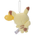 Japan Pokemon Plush Keychain - Pikachu : Pokepeace Mellow Heart - 4