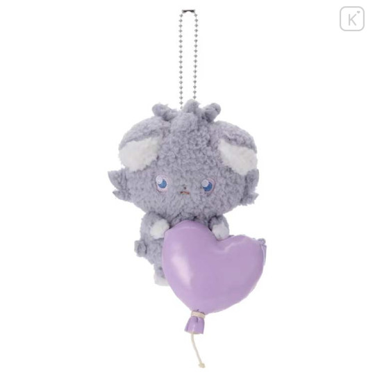 Japan Pokemon Plush Keychain - Espurr : Pokepeace Mellow Heart - 1