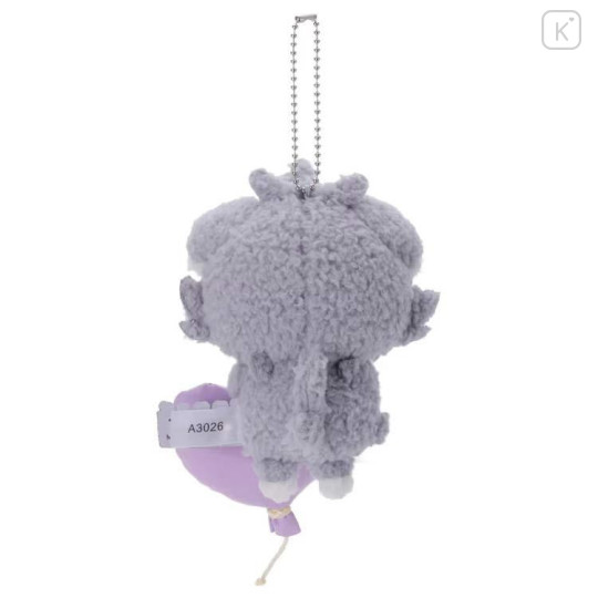 Japan Pokemon Plush Keychain - Espurr : Pokepeace Mellow Heart - 4