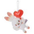 Japan Pokemon Plush Keychain - Scorbunny : Pokepeace Mellow Heart - 1
