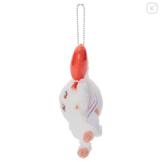 Japan Pokemon Plush Keychain - Scorbunny : Pokepeace Mellow Heart - 3