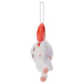 Japan Pokemon Plush Keychain - Scorbunny : Pokepeace Mellow Heart - 3