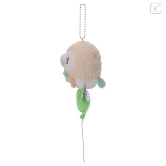 Japan Pokemon Plush Keychain - Rowlet : Pokepeace Mellow Heart - 3