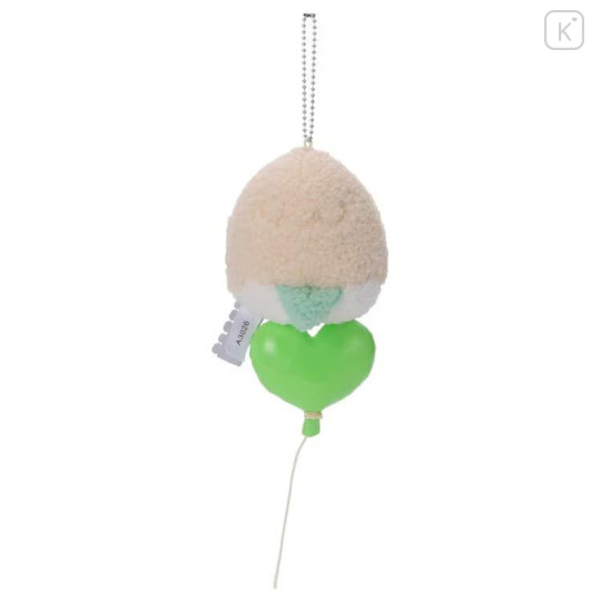 Japan Pokemon Plush Keychain - Rowlet : Pokepeace Mellow Heart - 4