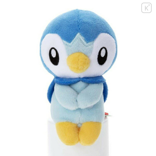 Japan Pokemon Chokkorisan Sitting Plush Doll - Piplup - 1