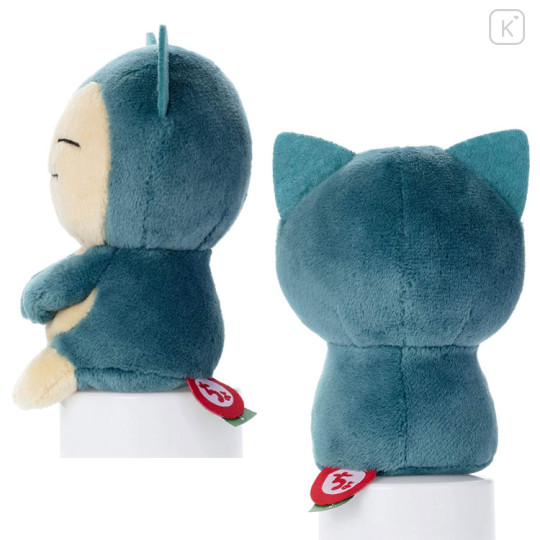 Japan Pokemon Chokkorisan Sitting Plush Doll - Snorlax - 3