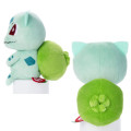 Japan Pokemon Chokkorisan Sitting Plush Doll - Bulbasaur - 3