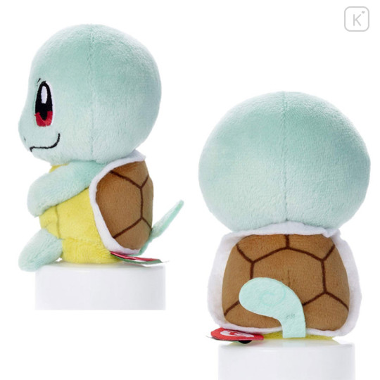Japan Pokemon Chokkorisan Sitting Plush Doll - Squirtle - 3