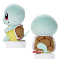 Japan Pokemon Chokkorisan Sitting Plush Doll - Squirtle - 3