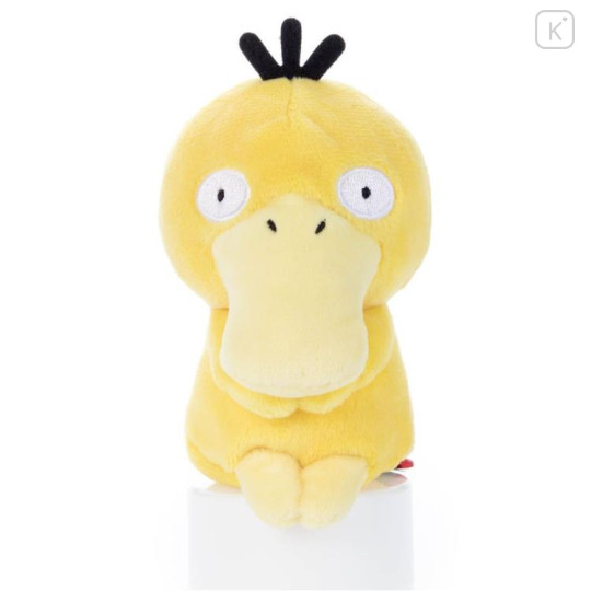 Japan Pokemon Chokkorisan Sitting Plush Doll - Psyduck - 1