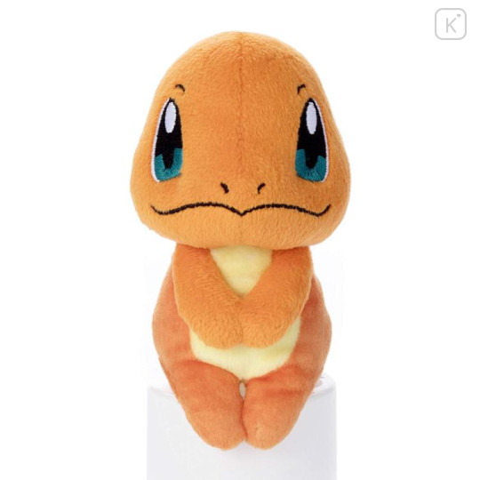 Japan Pokemon Chokkorisan Sitting Plush Doll - Charmander - 1