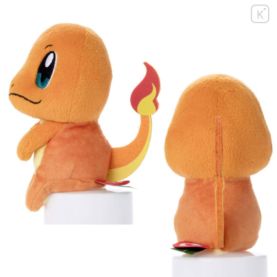 Japan Pokemon Chokkorisan Sitting Plush Doll - Charmander - 3