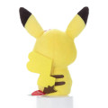 Japan Pokemon Chokkorisan Sitting Plush Doll - Pikachu : Flower - 3