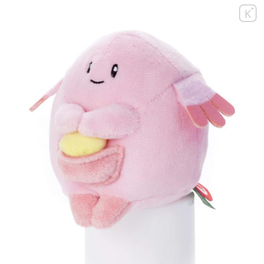Japan Pokemon Chokkorisan Sitting Plush Doll - Chansey - 2